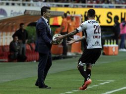 'Hay que ver la del gol si era fuera de lugar o no, pero independientemente de eso que ya pasó, no cambiaremos', señaló el 'Chepo'. EL INFORMADOR / R. Tamayo