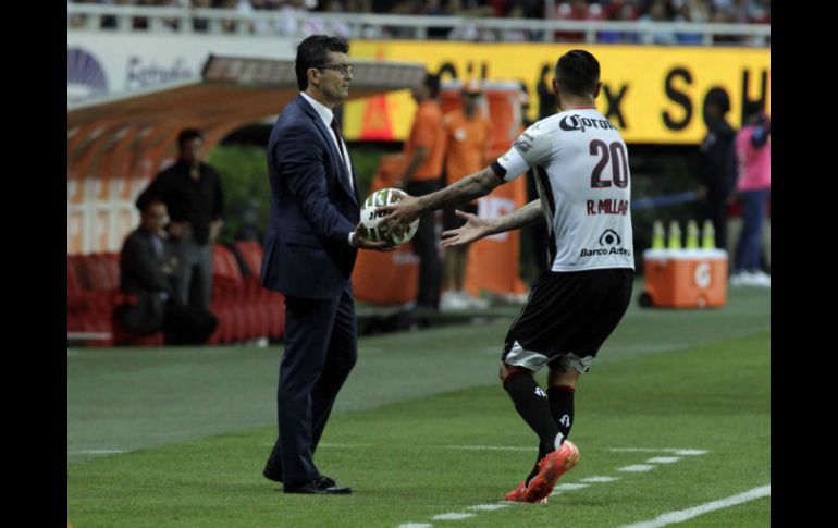 'Hay que ver la del gol si era fuera de lugar o no, pero independientemente de eso que ya pasó, no cambiaremos', señaló el 'Chepo'. EL INFORMADOR / R. Tamayo