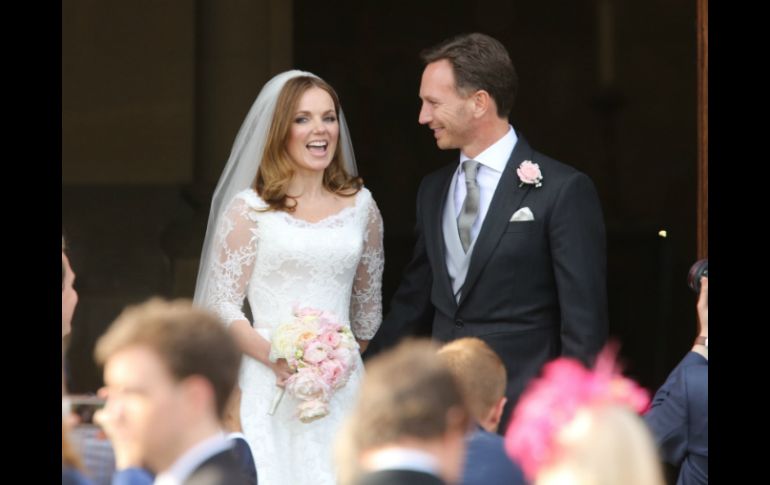 Horner y Halliwell son amigos desde 2009 y anunciaron su compromiso en noviembre de 2014. AP / C. Radburn