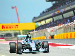 Gran premio de España. El piloto de de Mercedes, Nico Rosberg, se impuso el fin de semana pasado.  /