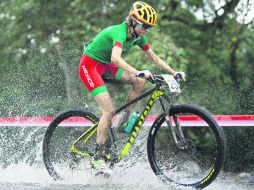 Daniela campuzano. Es la carta fuerte de México en ciclismo de montaña. MEXSPORT /