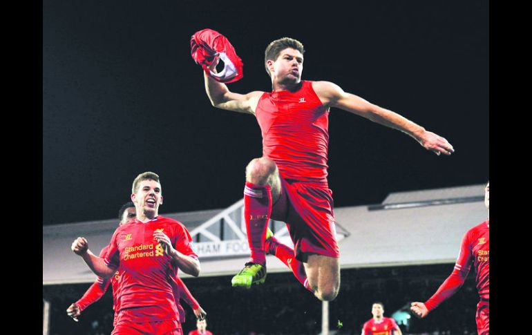 En 708 apariciones con los 'Reds', Gerard ha marcado un total de 185 goles. AFP / G. Kyrk