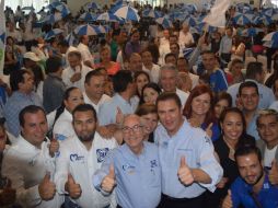 Éste no es el primer gesto de apoyo de las filas del PAN para delinear el futuro político de Rafael Moreno Valle. ESPECIAL / Guillermo Martínez Mora