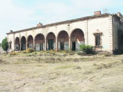 La hacienda de San Francisco. La construcción logra imponer desde la distancia a los visitantes. EL INFORMADOR / V. García
