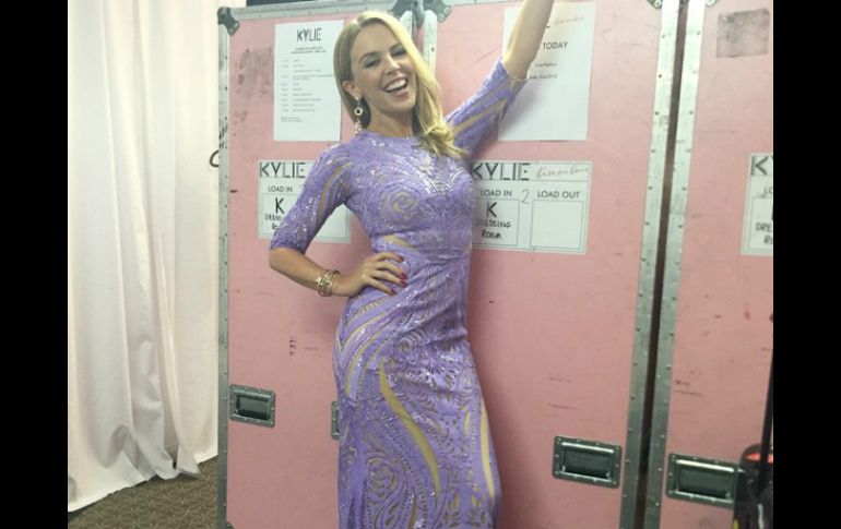 Minogue asegura que sus famosas posaderas son casi como una 'entidad aparte'. INSTAGRAM / kylieminogue