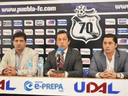 La directiva 'Camotera' buscará salir de tema del descenso. TWITTER / @PueblaFC