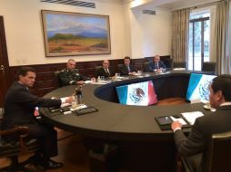 Esta reunión de evaluación se realiza una vez por mes. NTX / ARCHIVO