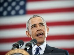 El mandatario estadounidense cuestionó el creciente uso de equipo militar por las policías del país. AP / C. LaChall