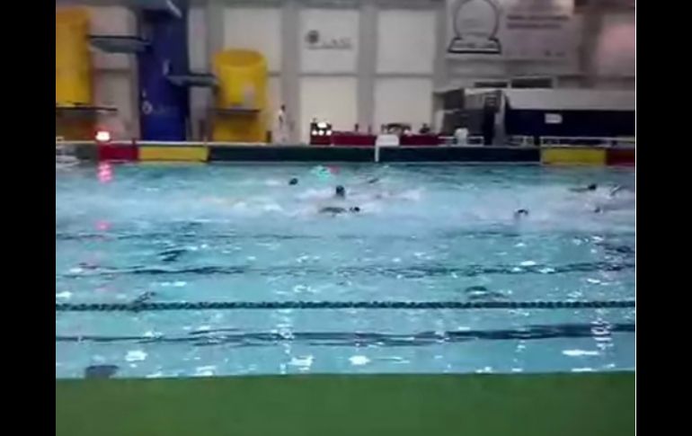 La actividad arrancó en las instalaciones de Complejo Acuático de la UANL. TWITTER / @CODEJALISCO