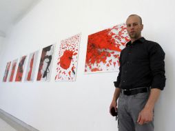 Joe Meiser está en la ciudad para mostrar una selección de sus obras escultóricas e impartir un taller sobre el su método. EL INFORMADOR / M. Vargas