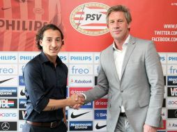 Guardado dio una gran campaña en Holanda. TWITTER / @psveindhoven