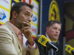 El técnico Gustavo Matosas acudió la tarde de este martes a las instalaciones de Coapa. MEXSPORT / O. Martinez