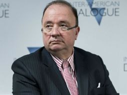 Luis Carlos Villegas fue negociador plenipotenciario del gobierno colombiano en los primeros meses de los diálogos de paz. AFP / ARCHIVO
