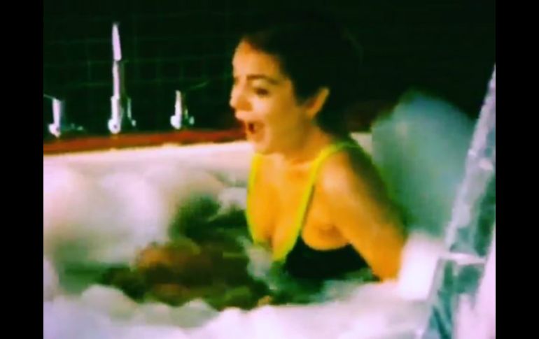 Lindsay Lohan publicó en su cuenta de Instagram un video de la sesión de crioterapia que tuvo. INSTAGRAM / lindsaylohan