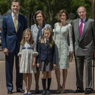 La princesa Leonor hace la primera comunión