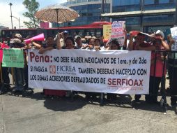 Los afectados solicitaron a diversas dependencias, como la PGR y la SHCP  información actualizada sobre el fraude de Ficrea. FACEBOOK / fuadoac