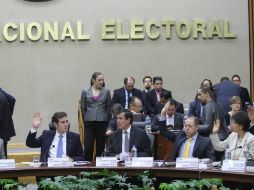 La discusión del proyecto fue aprobada por unanimidad en el consejo del INE. NTX / C. Pereda