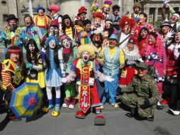 En total, son alrededor de 104 payasos foliados en el Congreso. EL INFORMADOR / A. Camacho