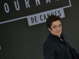 Del Toro señala que es una película cuyo enfoque principal son los trabajadores humanitarios. AFP / B. Langlois