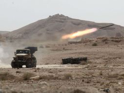 Desde el inicio de la ofensiva en Palmira, el 13 de mayo, se han registrado 462 muertos. EFE /