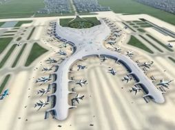 La Secretaría de Comunicaciones y Transportes declaró lo que va logrado en el diseño del aeropuerto. TWITTER / @SCT_mx