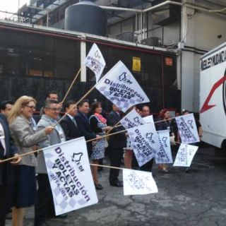 El IEDF reparte el material electoral para elecciones