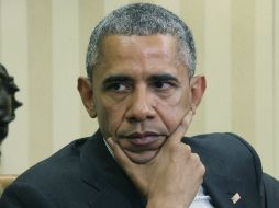El presidente Barack Obama niega de nuevo que contemple el envío de tropas de tierra a Iraq EFE / C. Somodevilla