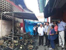 Autoridades y Protección Civil acudieron a evaluar daños. TWITTER / @ComSocialXalapa