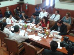En la imagen, los integrantes de la comisión de Desarrollo Urbano. TWITTER / @LegislativoJal