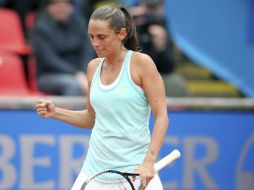 Kerber se enfrentará ante la italiana Roberta Vinci (foto) el próximo viernes. EFE / D. Karmann