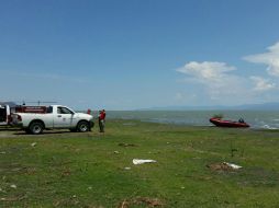 Fue personal de la embarcación enviada por la UEPCB la que lo encontró. EL INFORMADOR /