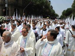 En la ''Caminata por la Paz'' se espera la participación de cientos de morlenses católicos y no, que quieren expresar su inconformidad. EL INFORMADOR / ARCHIVO