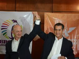 El candidato cree que su triunfo hará descansar a partidos políticos. NTX / J. Pérez