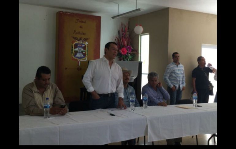 Alejandro Solorio Aréchiga, Comisionado de Seguridad Pública de Jalisco, también estuvo presente en la reunión para coordinar acciones. EL INFORMADOR / F. Hernández