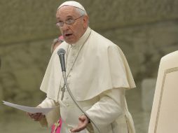 El Papa alerta que el ''dios dinero'' destruye la sociedad y provoca ''la cultura del descarte'', que margina a niños y ancianos. AFP / A. Solaro