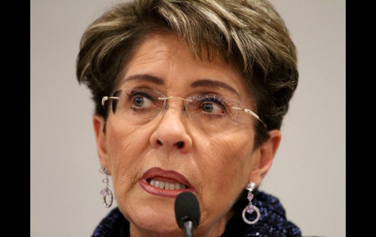 Mercedes destacó la importancia de participación activa y decidida de ciudadanía. NTX / ARCHIVO