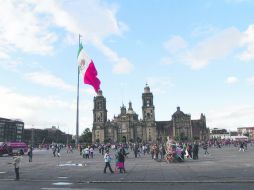Desde el Zócalo de la Ciudad de México puedes apreciar edificios monumentales con mayor historia de la capital. NTX / J. González