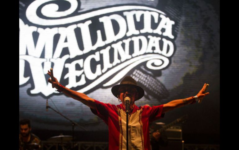 Para la Maldita Vecindad siempre ha sido importante imprimir sentido social a sus canciones. NTX / J. Espinoza