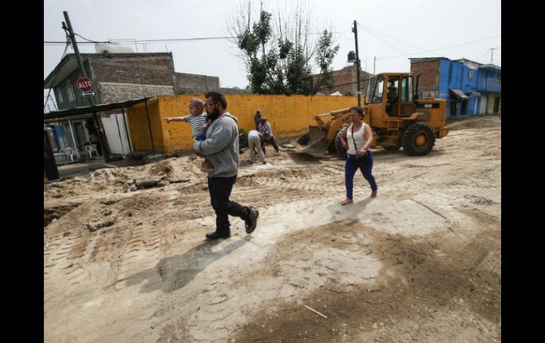 Los vecinos de San Gaspar reportan robos en la zona, pues las patrullas no pueden pasan. EL INFORMADOR / A. García