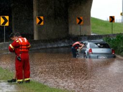 En Hays no hubo heridos graves luego del desastre. AP / J. Beckel