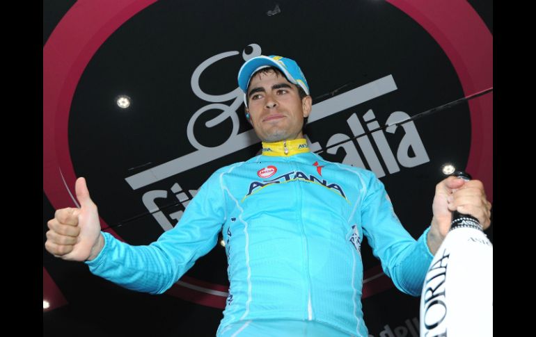 Landa se ubica a 4:46 minutos del primer lugar. AP / D. dal Zennaro