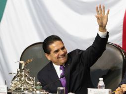 Silvano Aureoles ha gestionado más de cinco mil 597 MDP entre 2013 y 2014 de municipios para la construcción de obra pública. NTX / ARCHIVO