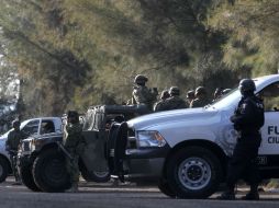 El viernes, el Ejército realizó un operativo en un rancho en Tanhuato. EFE / ARCHIVO