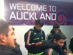 En el aeropuerto tuvieron una calurosa recepción por parte de la gente. TWITTER / @miseleccionmx