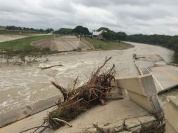 Wimberley y San Marcos, en el centro de Texas, han sido las más afectadas, debido a que el Río Blanco triplicó su caudal. AFP / BLANCO POLICE DEPARTMENT