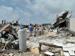 El Gobierno reitera que realizarán todos los esfuerzos interinstitucionales para brindar apoyo a los afectados en Ciudad Acuña. EFE /