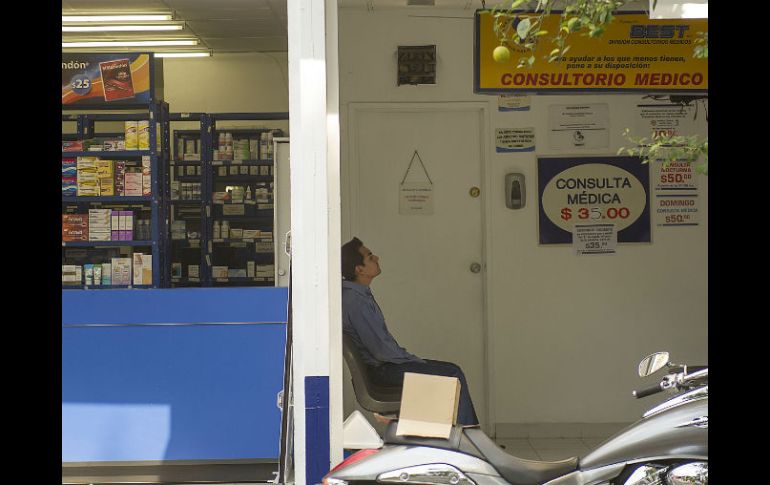 El auge de este tipo de consultorios ocurrió por la prohibición para vender antibióticos sin receta. EL INFORMADOR / ARCHIVO