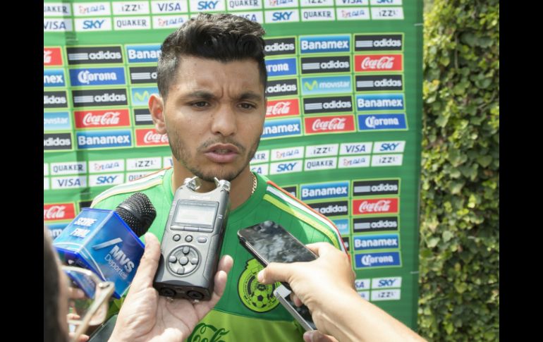 El 'Tecatito' ya está listo para jugar con la Selección. MEXSPORT / O. Martínez