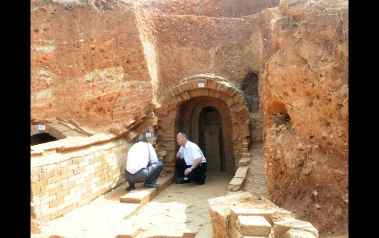 Los saqueadores de tumbas son sospechosos de excavaciones ilegales en Niuheliang. NTX / ARCHIVO