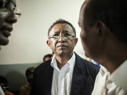 Rajaonarimampianina prometió salir de la crisis económica, por ello se distanció de su mentor y perdió apoyo político. AFP / ARCHIVO